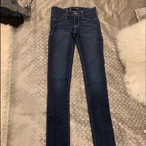 Dark Blue size 24 flying monkey skinny jeans